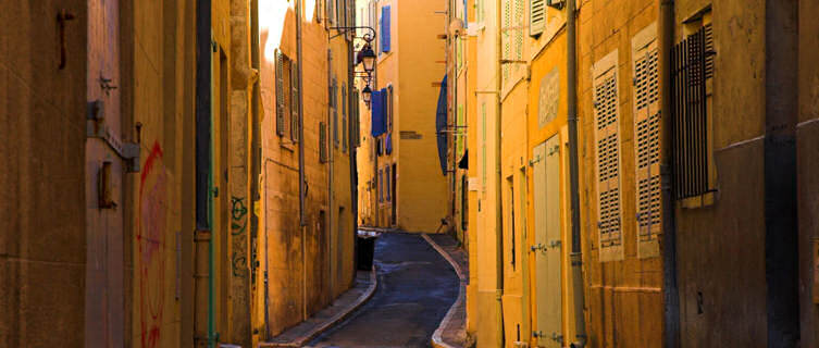 Marseille old town street