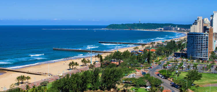 Beachfront scene, Durban