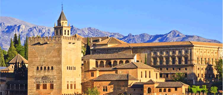 Spectacular Moorish architecture, Granada, Spain