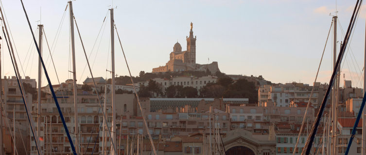 Yacht port in Marseille