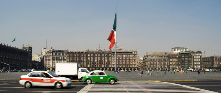 Zocalo in Mexico City