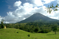 Keep an eye out for wildlife at Mount Arenal