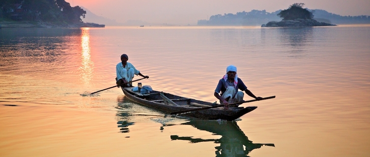 Assam, in India, is one of six destinations that'll float your boat