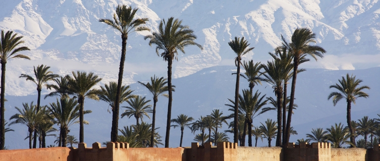 Beyond the ramparts of Marrakech lie powdery ski slopes