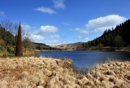 The Black Loch awaits only the bravest of swimmers in April