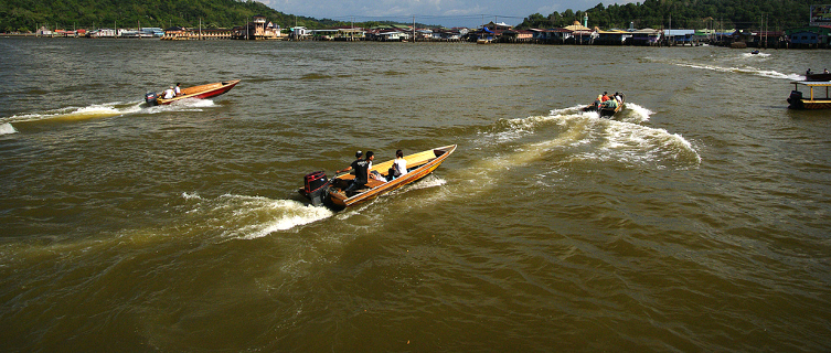 Brunei water taxis