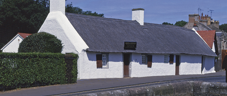 Burns' original cottage home is the star attraction in Ayrshire