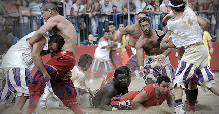 Calcio Storico: a cross between football and wrestling