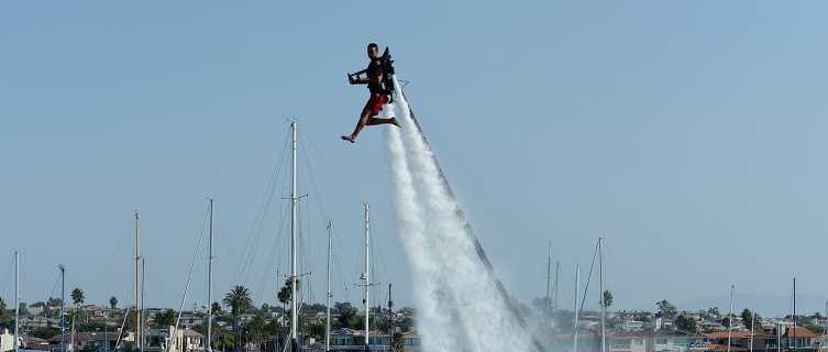California is home of the water jet pack