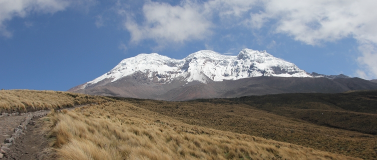 Chimborazo's summit is the closest point on Earth to the sun