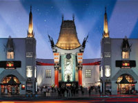 The tour takes in all the famous sights, starting with Grauman’s Chinese Theatre