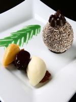 Dine in the hotel's Le Pré Catelan restaurant where you'll have the chance to sample a Chocolate Surprise.