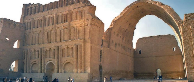 Ctesiphon, Iraq is undergoing much needed restoration work