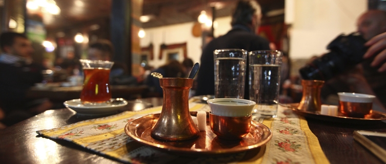 Daily routines revolve around coffee in Sarajevo