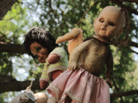 Spooky Island of the Dolls in Mexico