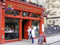 JK Rowling wrote much of the first Harry Potter book at the Elephant House Cafe 