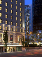 The hotel is located minutes from historic Gastown and Robson Street