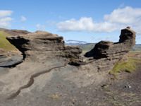 The infamous Eyjafallajökull volcano. 