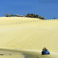 Ride the dunes on Genipabu beach