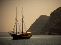 Travel to Santorini on an island-hopping adventure in Greece