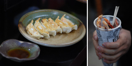 Street food is popular in Japan and a great way to eat for less