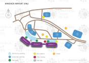Hannover Airport map