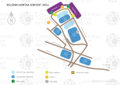 Helsinki-Vantaa Airport map