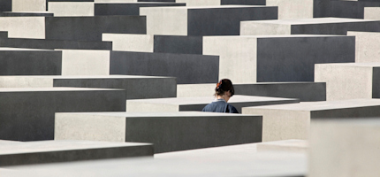 Berlin's Holocaust Memorial is a poignant sight