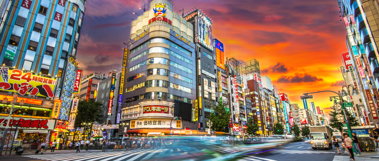 It's scarcely been cheaper to head to the bright lights of Tokyo