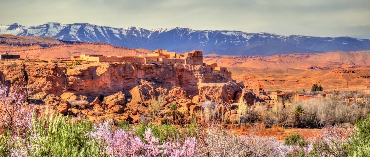 Kalaat M’Gouna in Morocco hosts the Festival of Roses. 