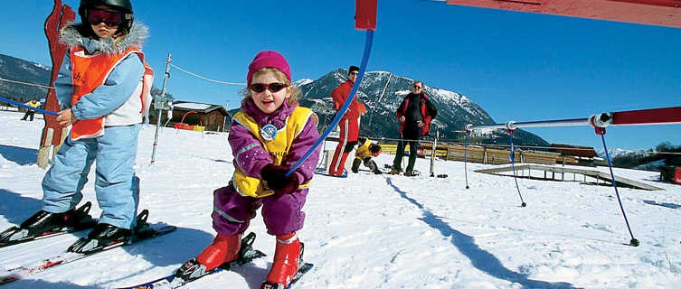 Ski school in Garmisch