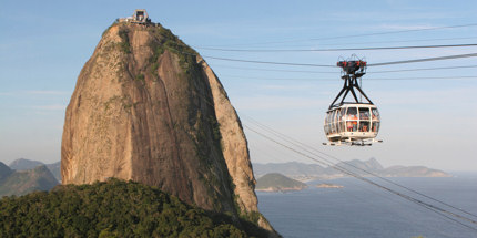 Test your nerve with a brave ride up to Sugarloaf Mountain