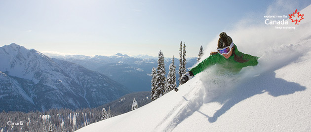 Canada. The winter wonderland.
