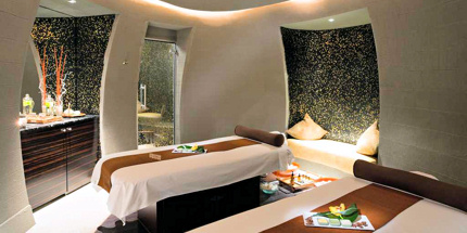 Try one of the many treatments offered at the spa 