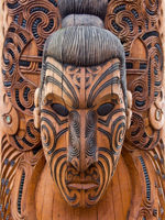 Maori carving.