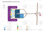 Miami International Airport map