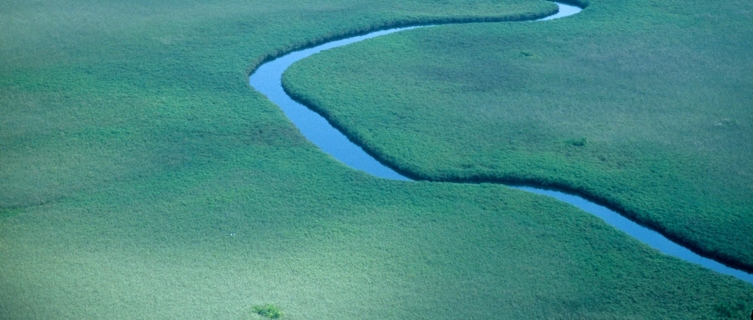 Okavango Delta in Botswana 