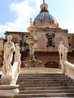 Discover Palermo's architectural jumble of head-turning Arab domes, Norman cathedrals and baroque facades