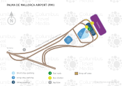 Palma de Mallorca Flughafen map