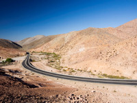 Many of the Pan-American Highway's paved roads are great to drive on