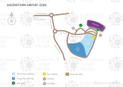 Queenstown Airport map