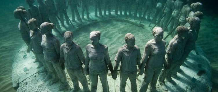 Ring of Children is just one of a host of seabed sculptures