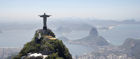 The famous Christ the Redeemer statue overlooks Rio