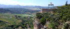 The beautiful mountain views from Ronda