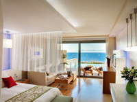 Most rooms have stunning sea views