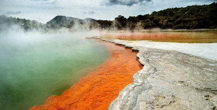 Wai-O-Tapu thermal reserve, Rotorua.