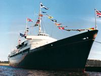 The Royal Yacht Britannia has taken the Queen on 968 voyages