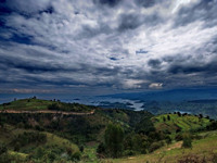 Clouds above Lake Kivu, Rwanda