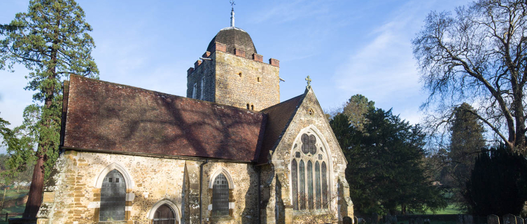 This church played a starring role in Four Weddings and A Funeral