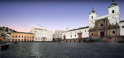 Explore Plaza de San Francisco, which is just outside the door
